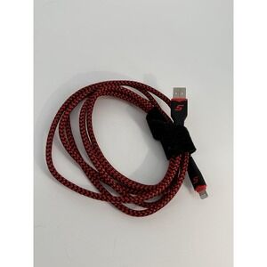 Snap on Tools CTCCORDA2L RED USB-A to Lightning Charging Cord 6-1/2' Long